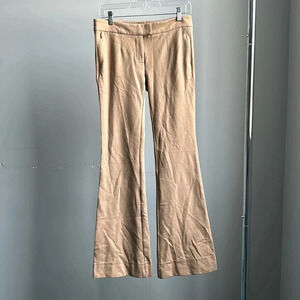 W by Worth Tan Pants | Tan Flare Pants | Flare Pants | W by Worth Pants | Khaki